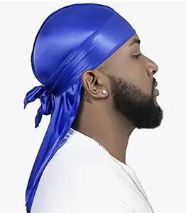 Unisex Silky Satin Durag with Range of Colors and Drawstring Closure