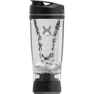 Promixx Original Shaker Bottle - Battery-Powered for Smooth Protein Shakes - BPA Free, 20Oz Cup (Black)