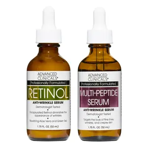 Anti-Aging Retinol + Peptide Face Serum Bundle