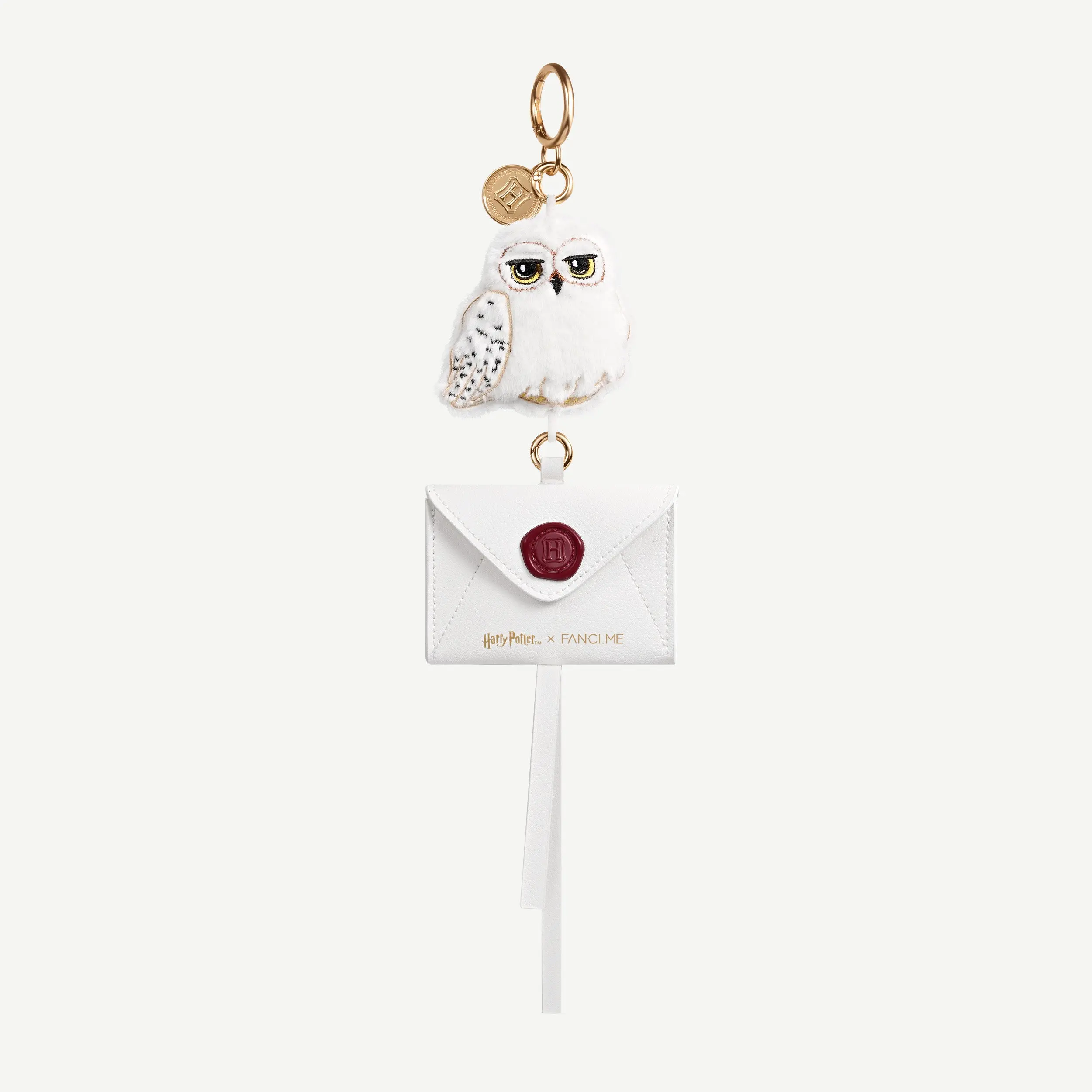 Harry Potter x FANCIME Hedwig Owl Themed Jewelry Box - Magical Theme Home Supplies with Letter Storage, Owl Decor Organizer