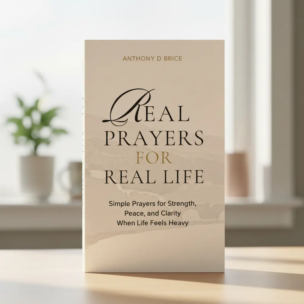 Real Prayers for Real Life: Simple Prayers for Strength, Peace, and Clarity During Heavy Life Moments (Religion & Philosophy Humanities Book)