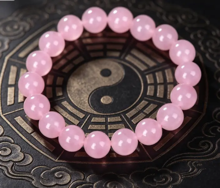 Spiritual Pink Crystal Bracelet - Attract Love & Positive Energy