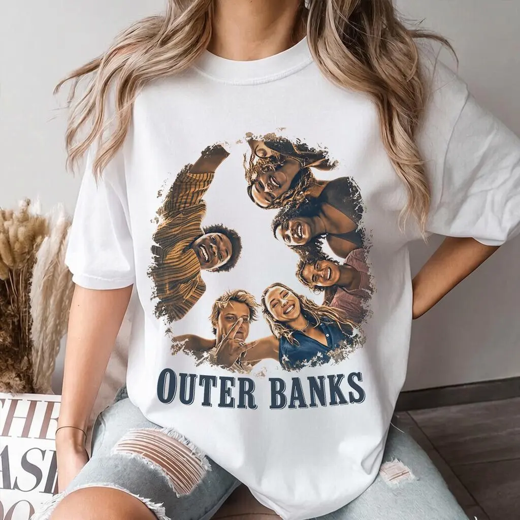 Outer Banks Shirt OBX Pogues Life T-Shirt Vintage Graphic Tee Retro Summer Vacation Outfit Outer Banks Merchandise Unisex Gift Shirt