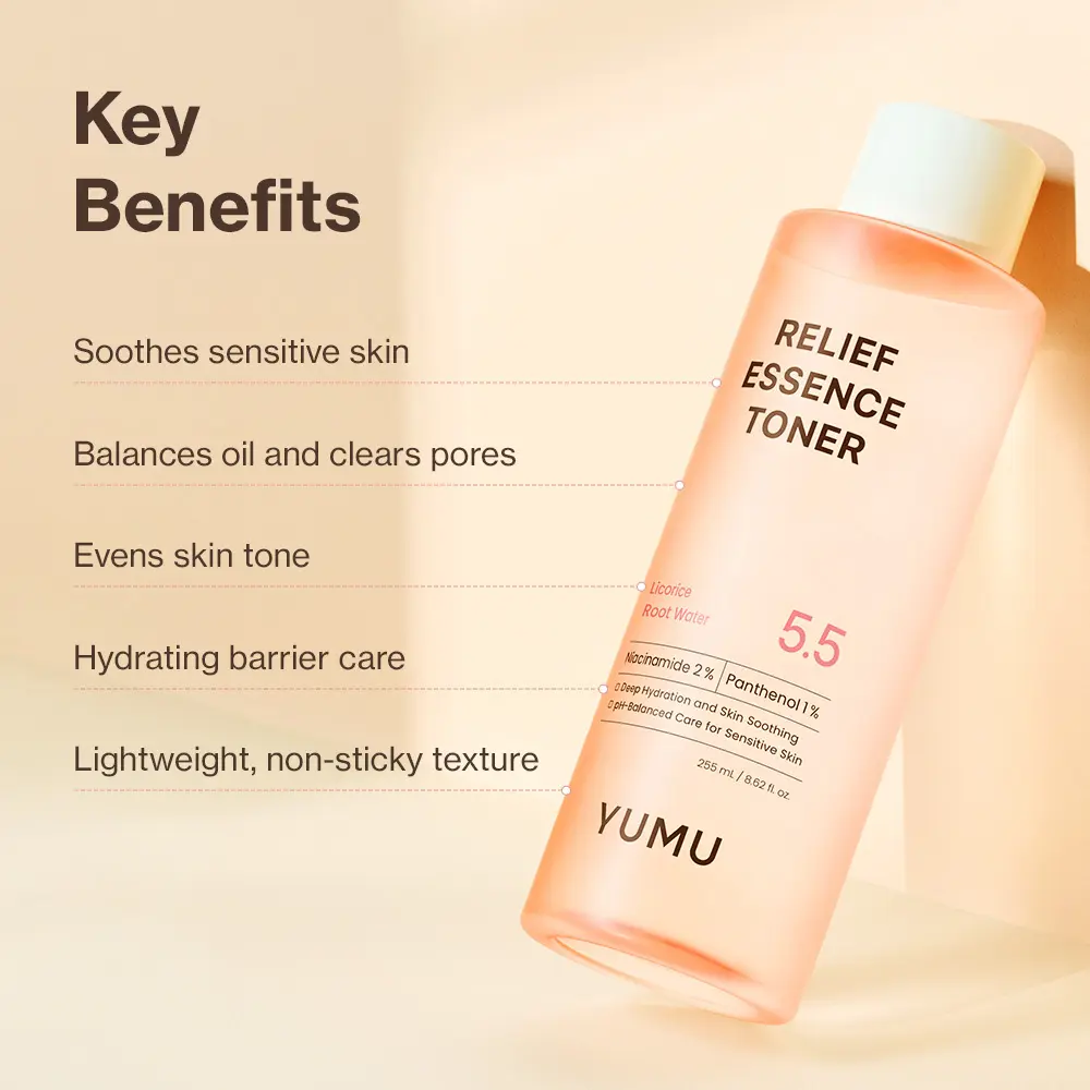 YUMU Skin Barrier Set | Cica Exosome Zinc Blemish Relief Cream +