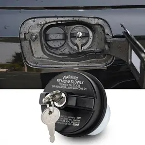 Gas Cap Lock, Locking Gas cap with Key for Toyota 4Runner Tacoma Honda CRV Tundra Acura Infiniti Nissan Buick Cadillac GMC Chevy , Fuel Tanck Caps Automotive Replacement  77300-47020