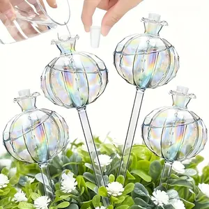 4 Pack Plant Watering Globes, Self-Watering Bulbs for Indoor & Outdoor Plants, Automatic Watering Spikes for Potted Plants, Ideal for Succulents, Cacti & Houseplants