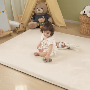 [ mothersdaygift ] PaPaMat 1.5" Thick Baby Play Mat for Floor Tummy Time, Large Pro Soft Foam Activity Playmats Playroom, Easy Care with Non-Slip Safe for Infant Toddler Kids Crawling