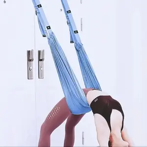 Yoga Hammock Swing, Inversion Exercises, Improved Flexibility Core Strength, Fitness Equipment for Home Gym, Stretching Gear
