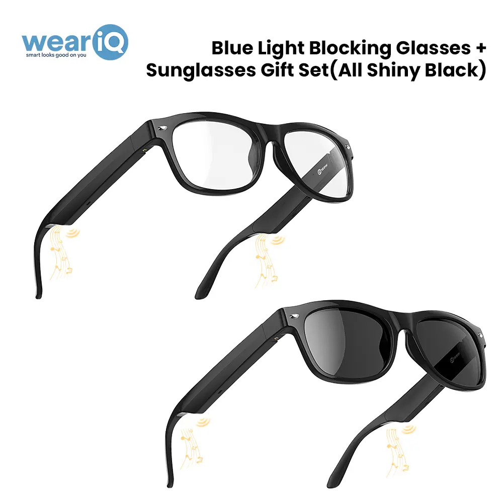 Blue Light Filtering Glasses+Sunglasses Gift Set