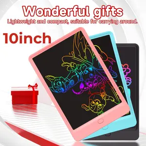 LCD Writing Tablet with Colorful Screen & Stylus, Digital Writing Tablet, Interactive Learning Tool with Playful Design & Durable Construction,Educational Fun | Great Birthday/Christmas/Halloween/Easter Kids Gift Toddler Wireless