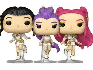 Funko Pop! Kpop Demon Hunters - Rumi - Mira - Zoey Set of 3 (What it Sounds Like) W/Protector
