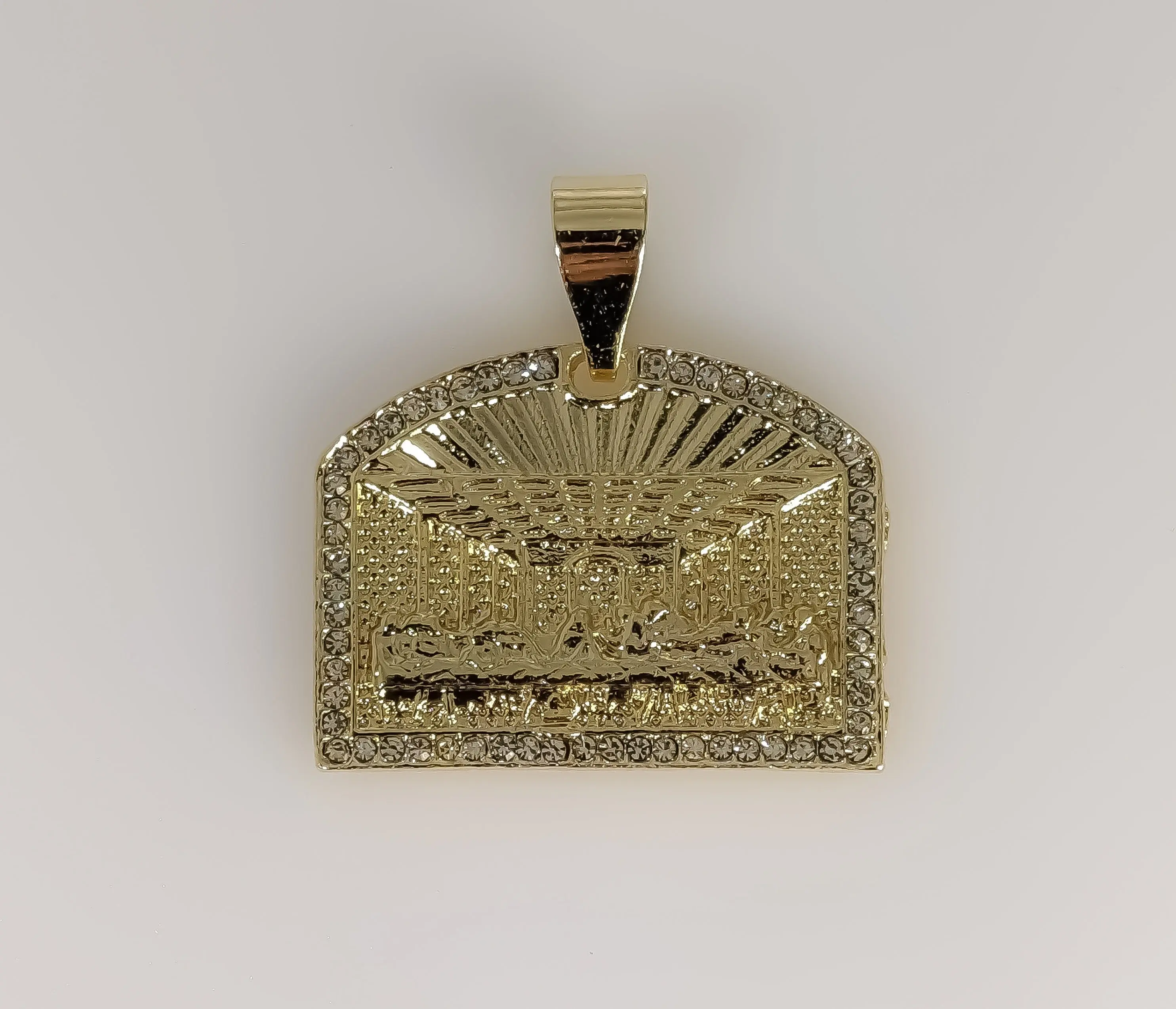 Plated The Last Supper Pendant
