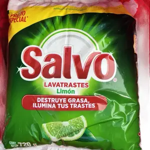 Salvo powder dish soap Salvo powder dish soap