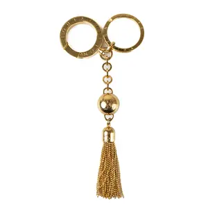 Pre-owned Louis Vuitton metal Bag Accessories Gold Fringe Charm L26021800