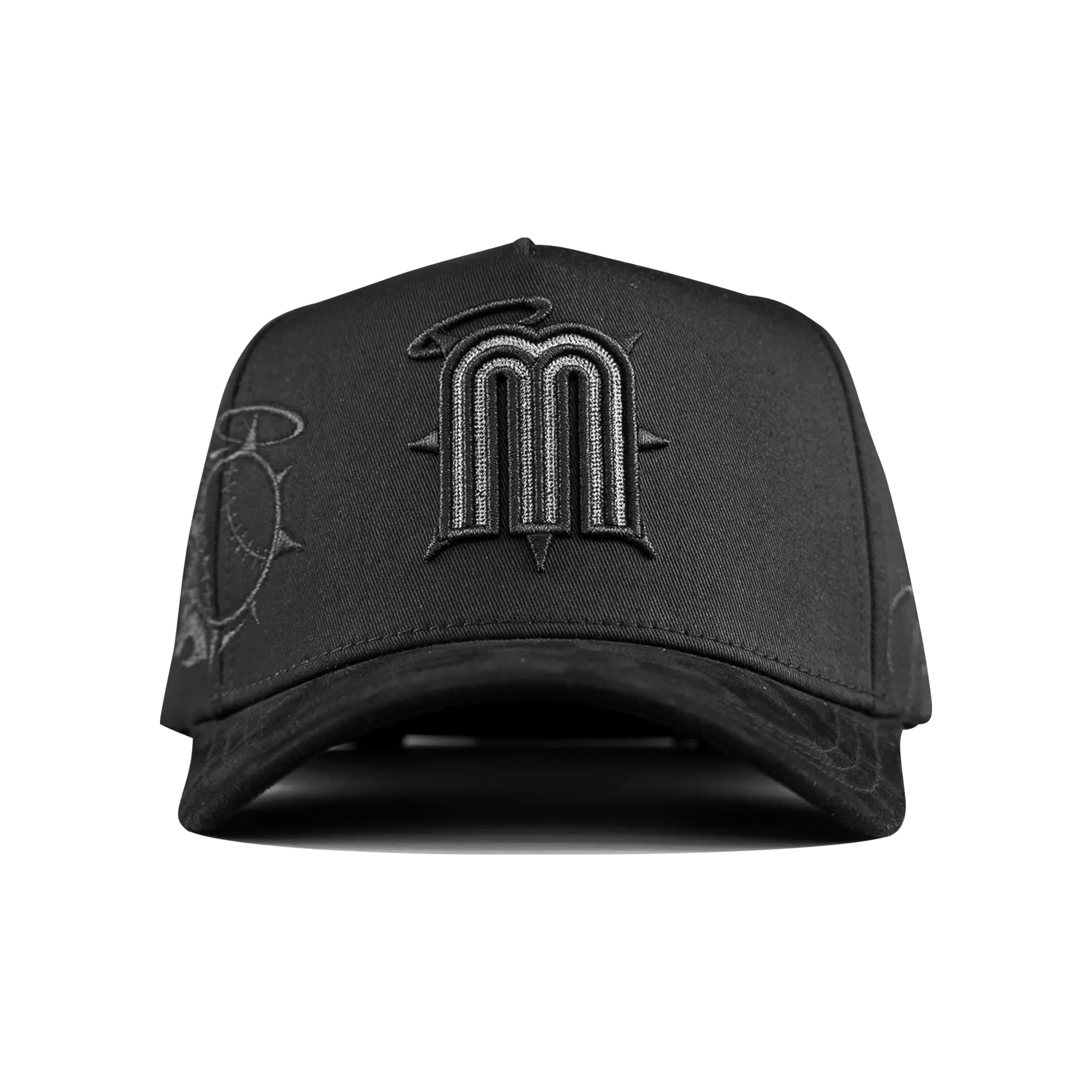 Thorns Legends Embroidered Snapback Hat - Premium Black Streetwear Headwear, Adjustable Fit, Limited Edition Thorn-Inspired Details, Embroidery Adjustable Hat, Premium Headwear, Cultural Pride, Mexican Street Culture