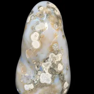 Orbicular Jasper Freeform with baby blue coloration