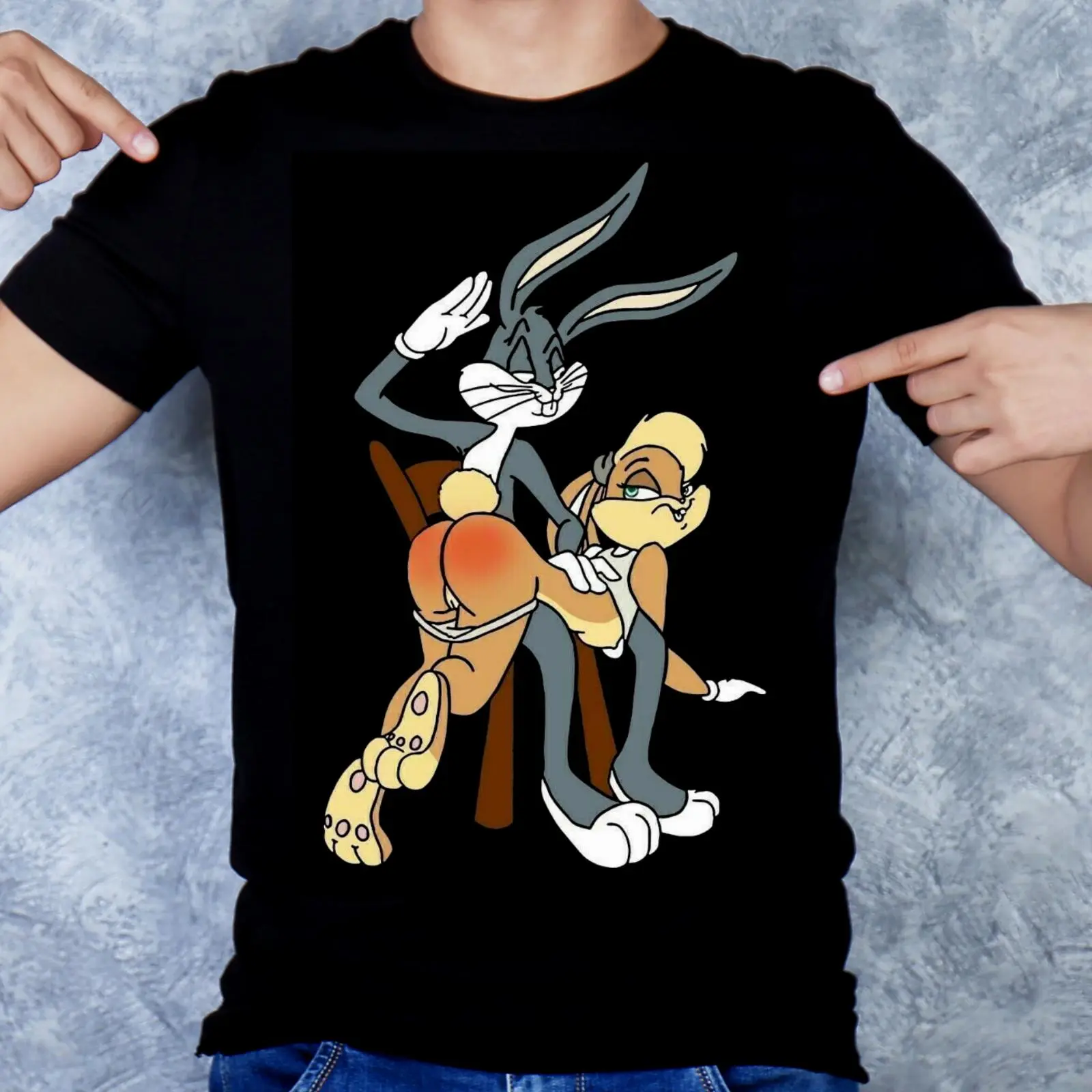 Bugs Bunny and Lola Shirt Casual Classic