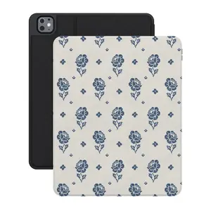 Casely iPad Case | Seaside Stitch | Vintage Roses
