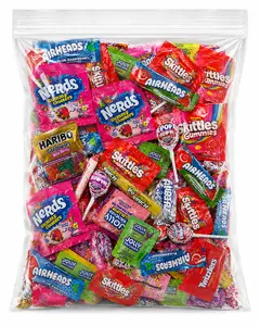 Pinata Candy Mix- Assorted Bulk Candy Variety Pack - 2 lb - Individually Wrapped - Piñata Stuffers (Candy Selection May Vary From Picture)