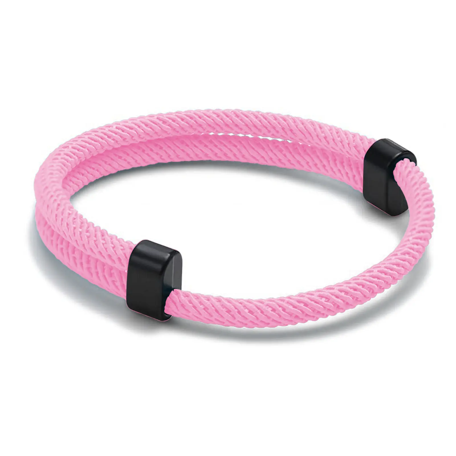 Pink Milan rope bracelet
