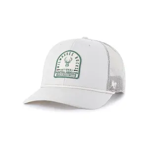 '47 Brand Gravestone Milwaukee Bucks Snapback Trucker Hat