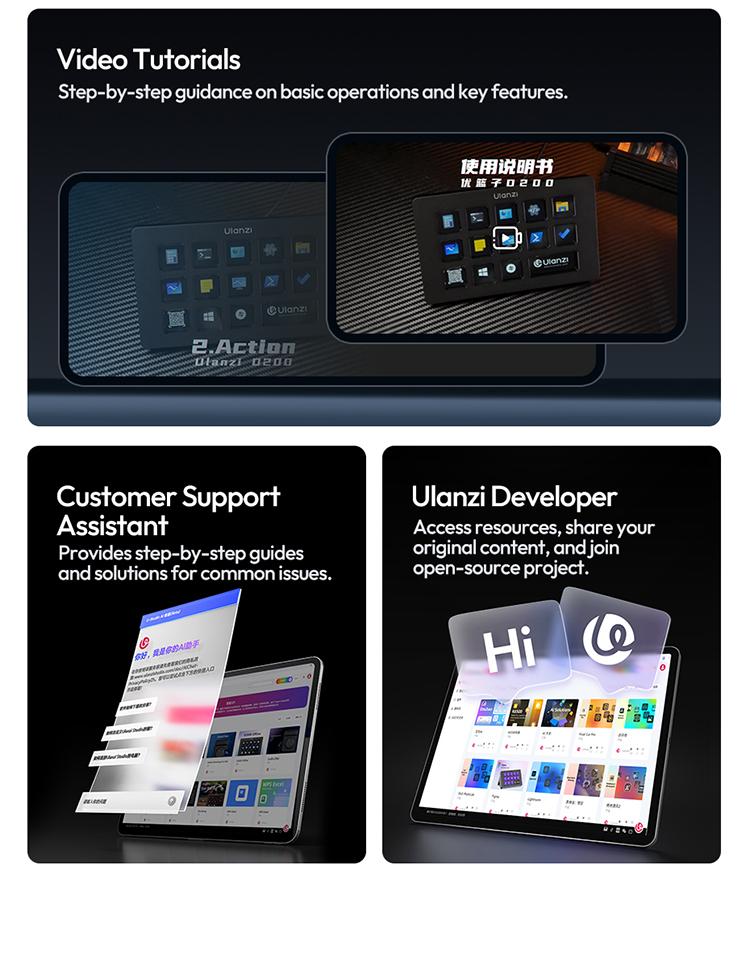 ULANZI D100H Video Editing Keyboard with Dial Knob, Wireless Bluetooth Controller for Mac/PC, 7 in 1 Power Customizable Macro Keypad with Tactile Feedback for Beginners, Photographers & Video Creators summerwins ULANZI D100H Video Editing Keyboard with Dial Knob, Wireless Bluetooth Controller for Mac/PC, 7 in 1 Power Customizable Macro Keypad with Tactile Feedback for Beginners, Photographers & Video Creators summerwins