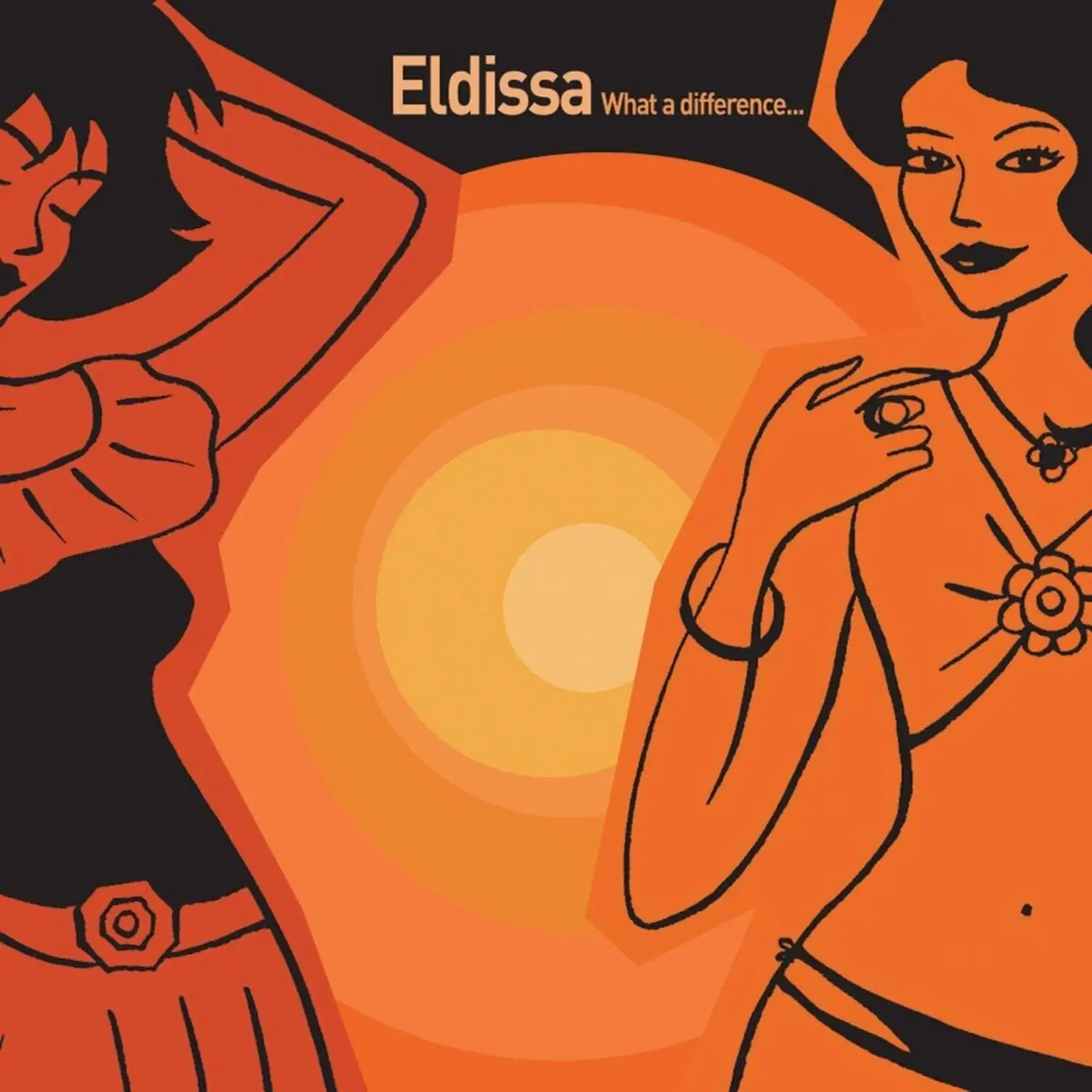 Eldissa - What a Difference  [COMPACT DISC - CD] Digipack Packaging