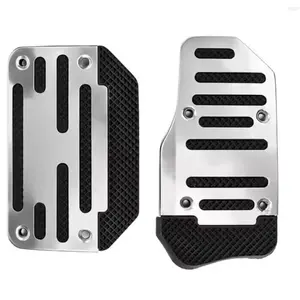 Universal Non-Slip Aluminum Car Pedal Covers| MT/AT Pedal Set for Citroen C1 C2 C3 C4 C5 DS Series (Not for RHD)(FS)
