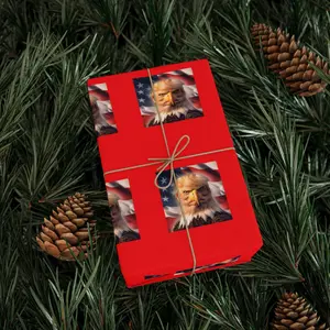 Trump Eagle Wrapping Paper