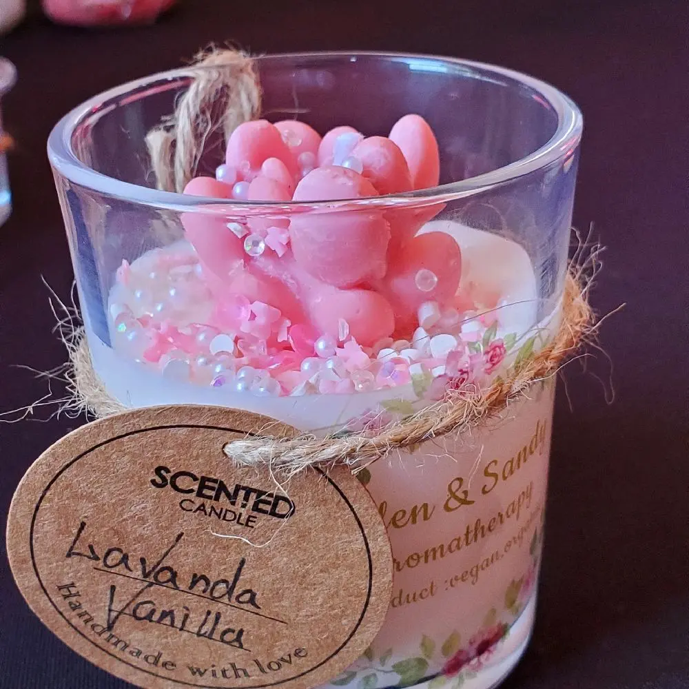 vela con aroma  Perfume