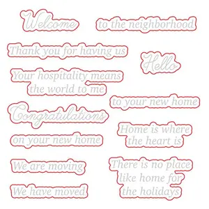 Honey Bee Stamps - Honey Cuts - Welcome Home