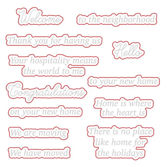 Honey Bee Stamps - Honey Cuts - Welcome Home