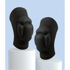 Soft Protective Gear Knee Pads for Sports and Work - 2 Pcs Safety Rubber Gloves for Basketball, Volleyball, Wrestling, Snowboarding