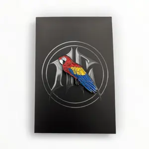 Perico Parrot Animal- Streetwear Soft Enamel Pin