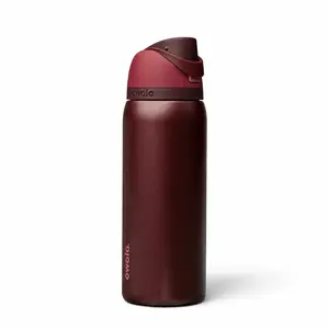 Owala FreeSip Sway 32oz Stainless Steel Insulated Water Bottle - BPA-Free, Leak-Proof, 2-Way Spout, Integrated Straw, Bucket-Style Handle - Ideal for Travel, Sports