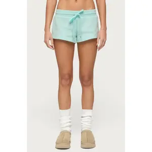 Edikted Women's Baila Waffle Shorts