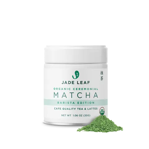 Organic Ceremonial Matcha - Barista Edition Cafe Quality Tea & Latte