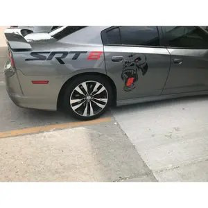 Gorilla Face w/red eye Decal for 2015-2020 Dodge Challenger Charger Hellcat SRT