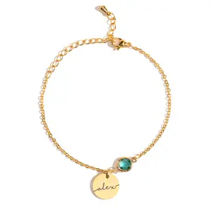 Name Birthstone Bracelet