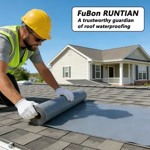 FuBon RUNTIAN Heavy Duty RV Roof Tape Leak Sealer, Industrial Leakproof PE Material Seal, UV-Resistant, Rust-Resistant, Strong Adhesive Patch for Camper, Trailer Roof Repair tiktokshopspringglowup,summervibes