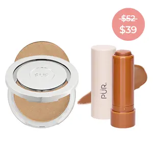 Golden Hour Cream + Powder Bronzer Duo