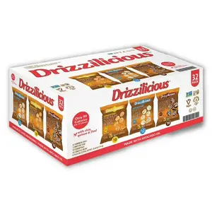 Drizzilicious Mini Rice Cakes Variety Pack, 0.74 oz., 32 pk.(Limited Edition)