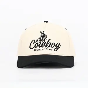 Rodeo Golfer Hat Black