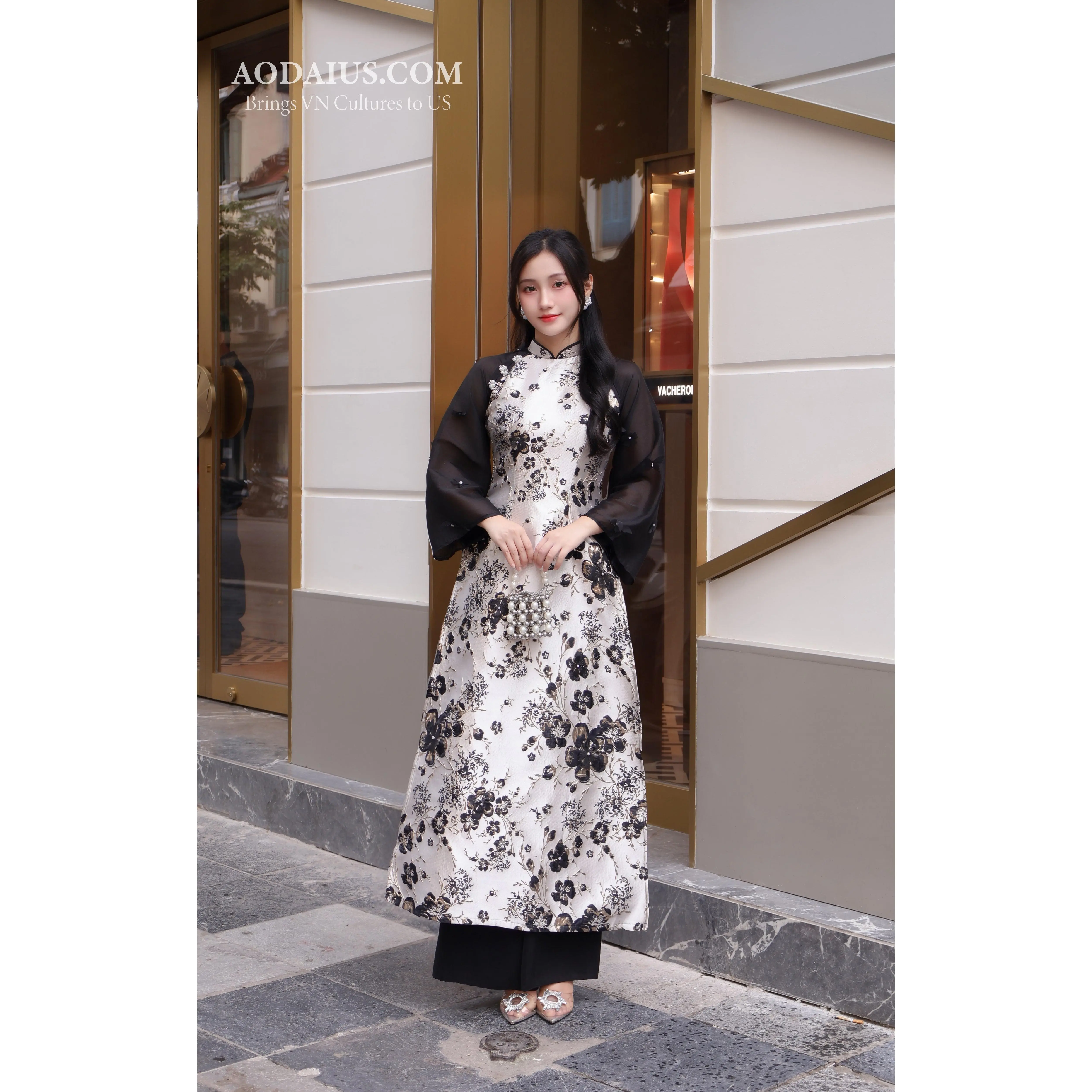 women's garden party dresses Celine Floral Tie Strap Bustier Maxi Dress