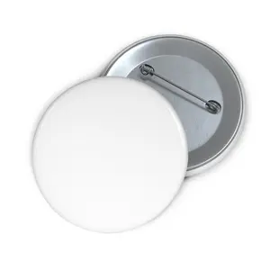 Plain  Pin Buttons for Personal Expression,  put your own design or text on it, Party Favors, Gifts, Fundraising, Art Displays