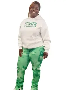 Joggers | Womens Stacked Joggers | YEnvyMe Womens Stacked Sweatpants | Cargo Side Pockets