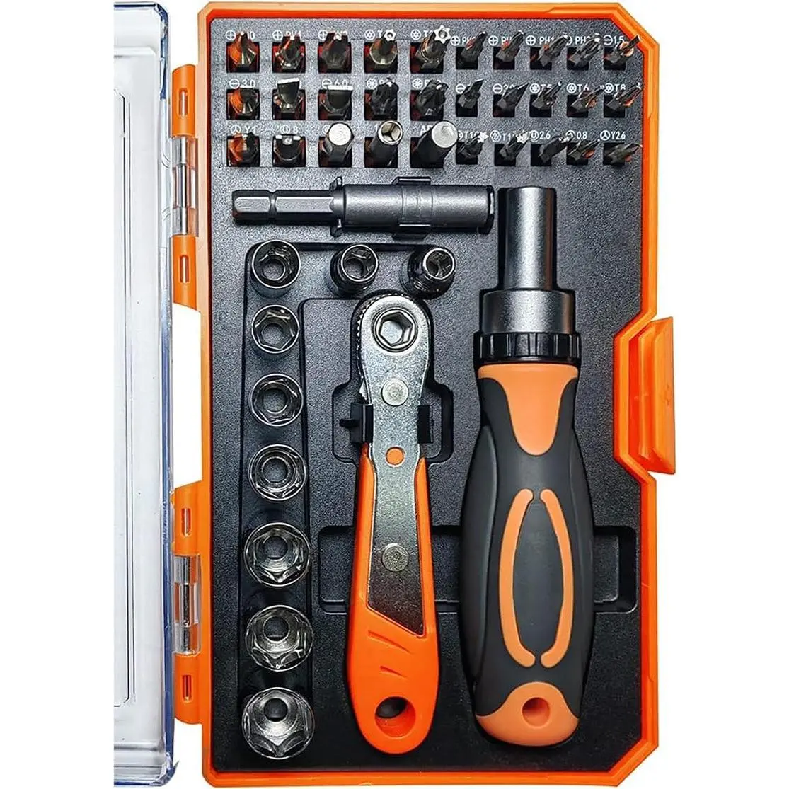 Ratcheting Screwdriver Set Screwdriver 42 in 1 Ratchet Wrench Set
