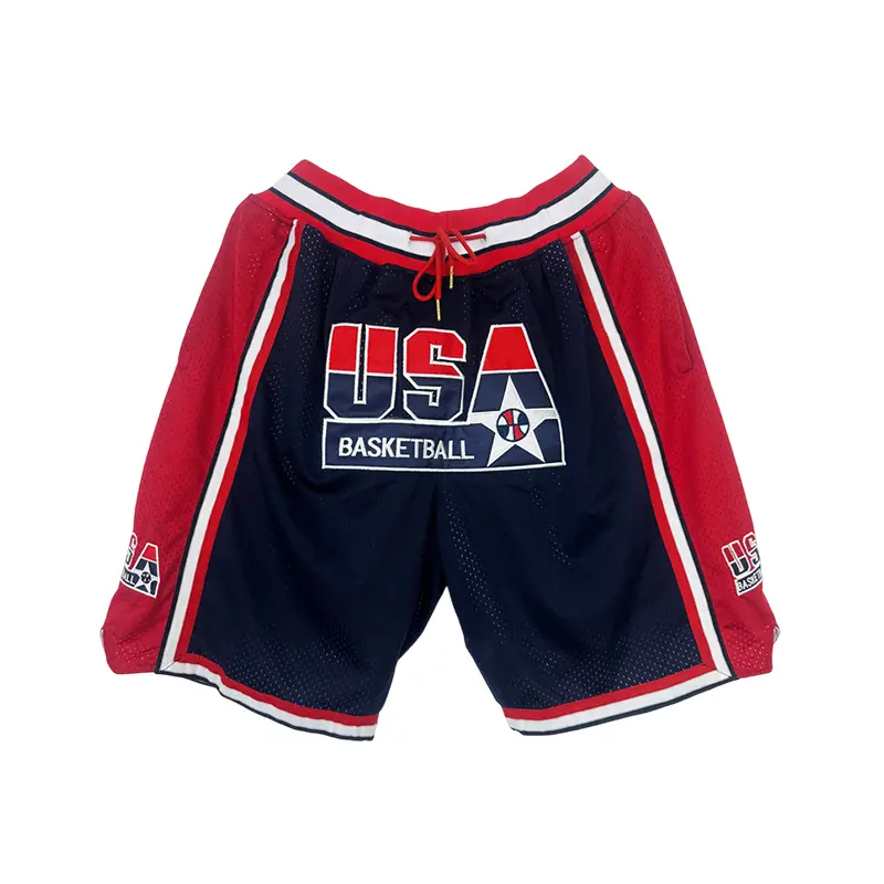 USA Basketball ドリームチーム　メッシュショートパンツ Men's USA Basketball Shorts Four pockets 1992 Dream Team high