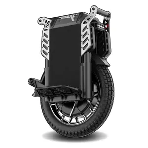 KingSong F22 Pro Electric Unicycle for Adults – 14" Wheel with 3.94" Suspension, 80 MPH, 112 Mile, Versatile Off-Road EUC, Glide Effortlessly Across Urban Streets, Wilderness & Rugged Terrain, UL2272 Certified