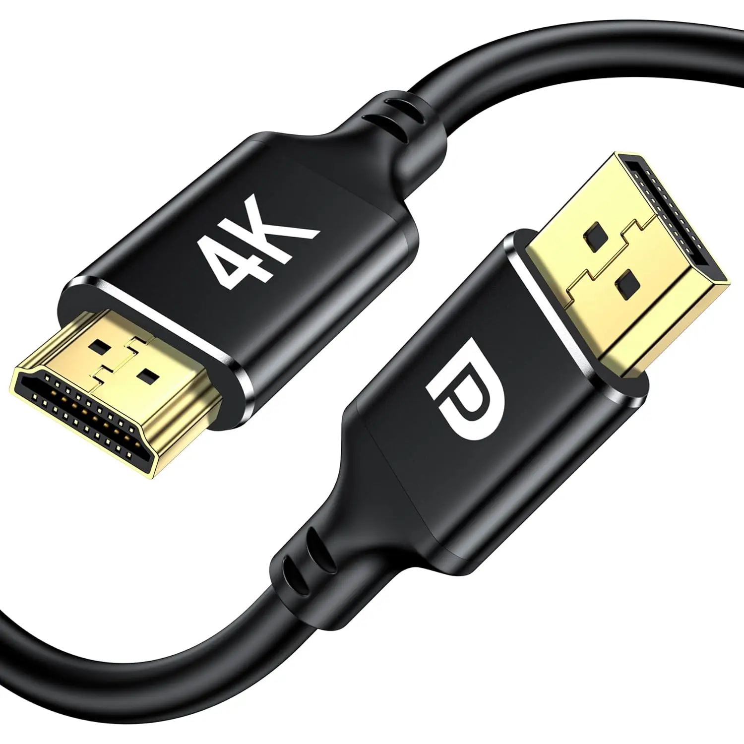 4K DisplayPort to HDMI  6FT, 4K@30Hz, @60Hz, 1080P , -Directional DP 1.2  to HDMI 1.4 Screen , Compatible with , , , , Projector, Desktop